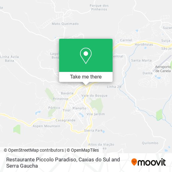 Restaurante Piccolo Paradiso map