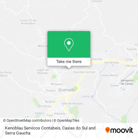 Mapa Kenoblau Servicos Contabeis