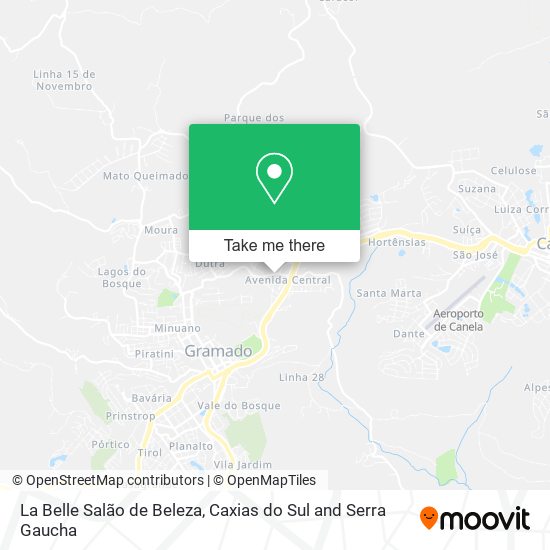 La Belle Salão de Beleza map