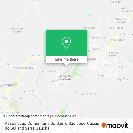 Associacao Comunitaria do Bairro Sao Jose map