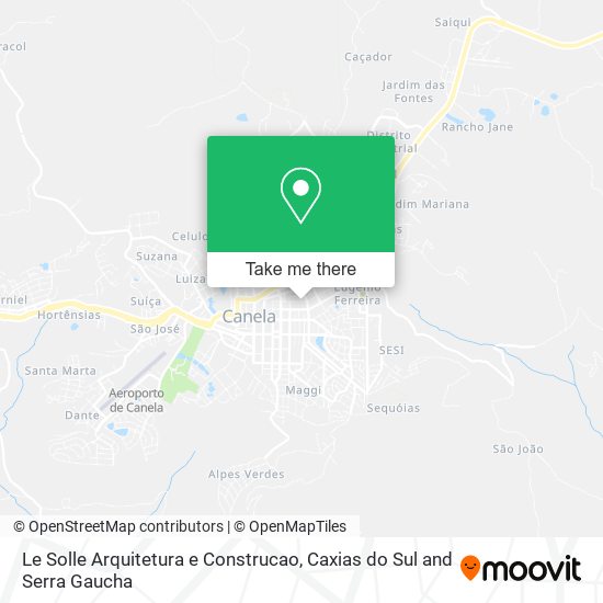 Le Solle Arquitetura e Construcao map