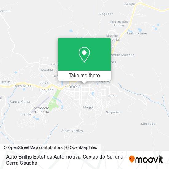 Auto Brilho Estética Automotiva map