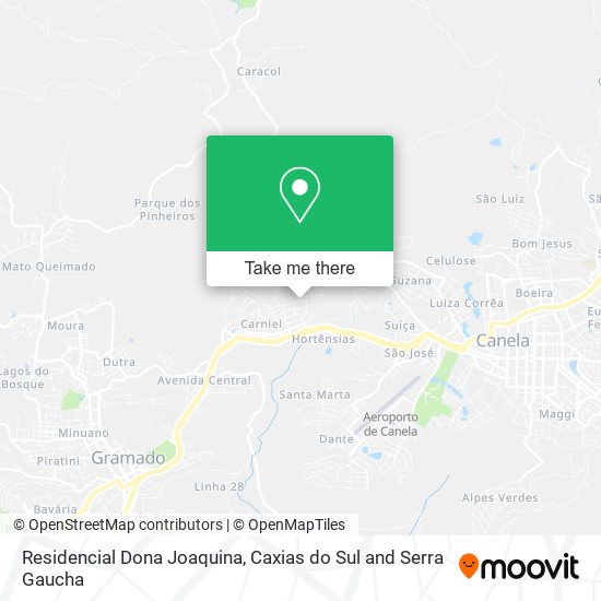 Residencial Dona Joaquina map