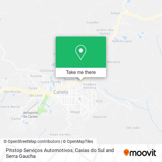 Pitstop Serviços Automotivos map