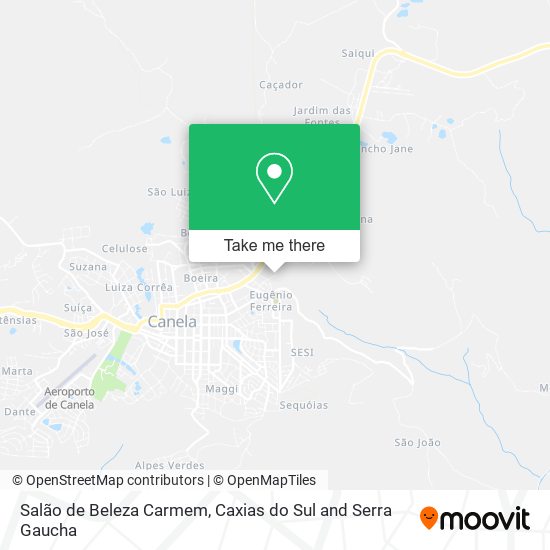 Salão de Beleza Carmem map