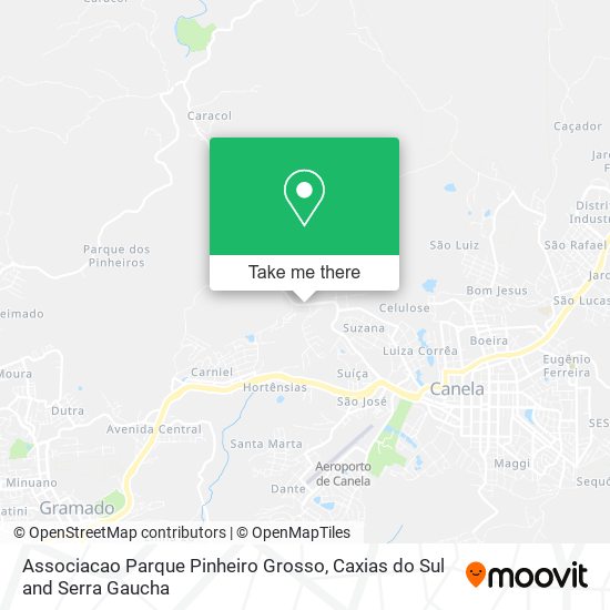 Associacao Parque Pinheiro Grosso map