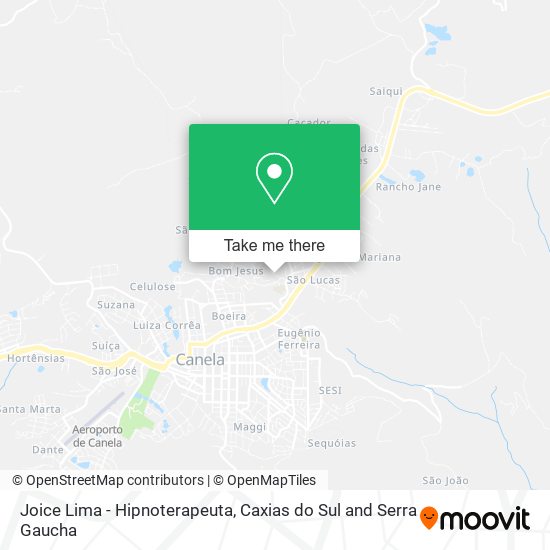 Joice Lima - Hipnoterapeuta map