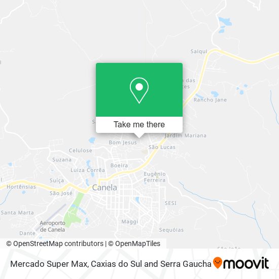 Mercado Super Max map