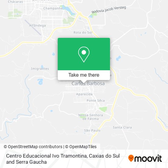 Centro Educacional Ivo Tramontina map