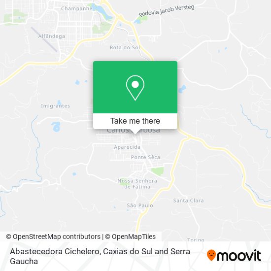 Abastecedora Cichelero map
