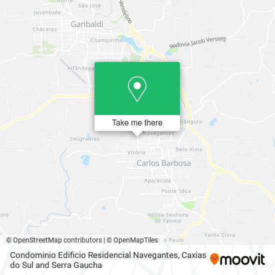 Condominio Edificio Residencial Navegantes map