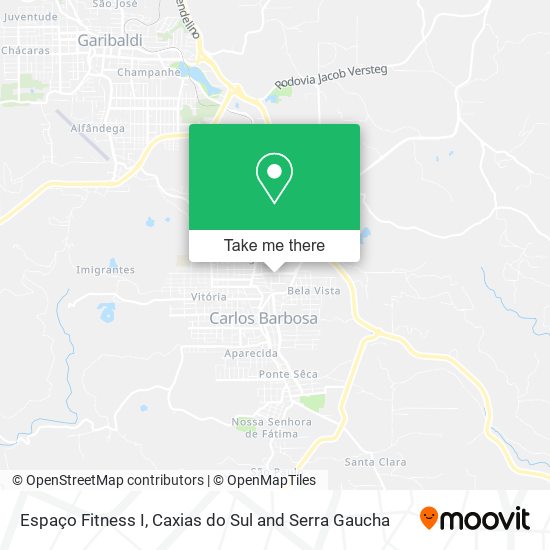 Espaço Fitness I map