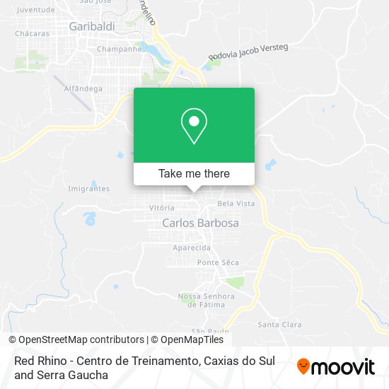Red Rhino - Centro de Treinamento map