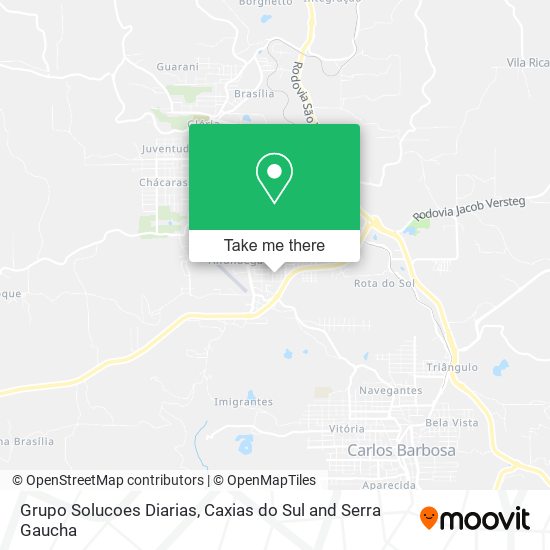 Grupo Solucoes Diarias map
