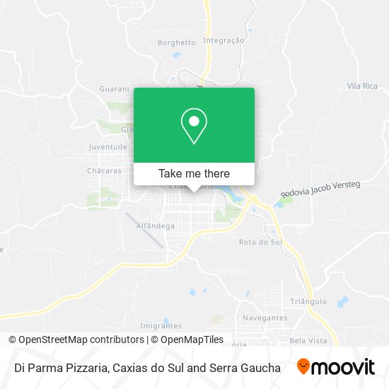 Di Parma Pizzaria map
