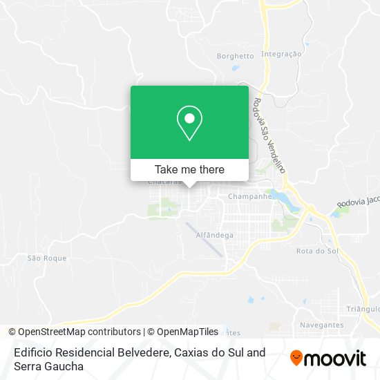 Edificio Residencial Belvedere map