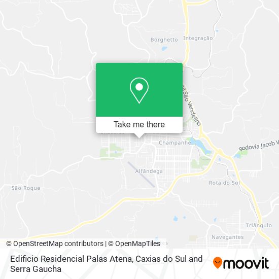 Edificio Residencial Palas Atena map