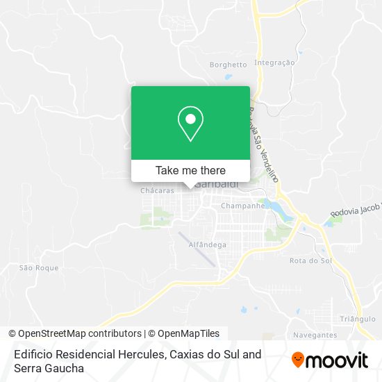Edificio Residencial Hercules map