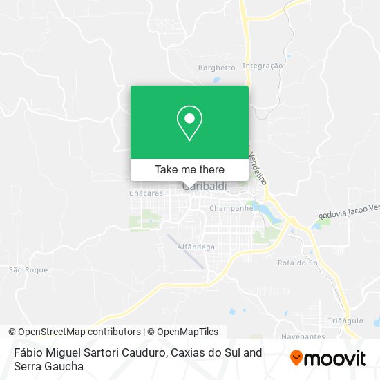 Fábio Miguel Sartori Cauduro map