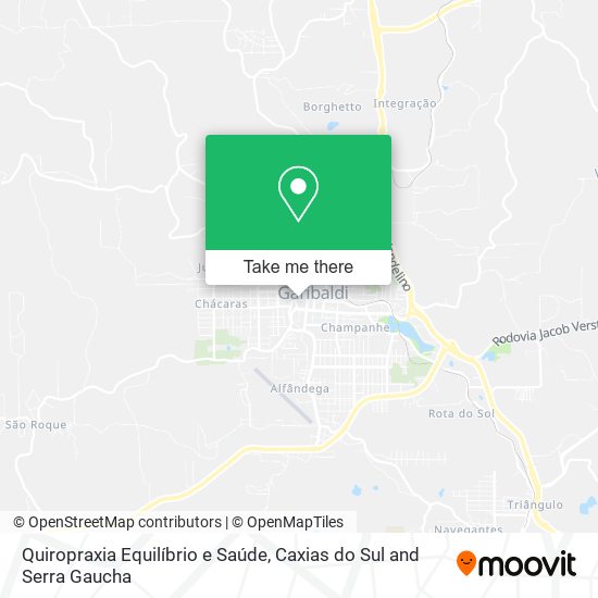 Quiropraxia Equilíbrio e Saúde map
