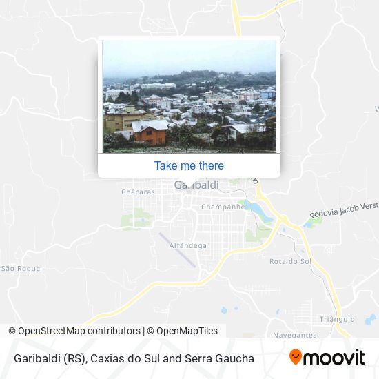 Garibaldi (RS) map