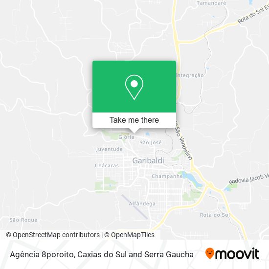 Agência 8poroito map