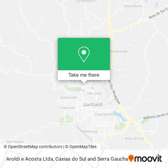 Aroldi e Acosta Ltda map