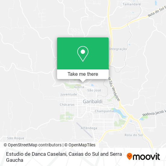 Estudio de Danca Caselani map