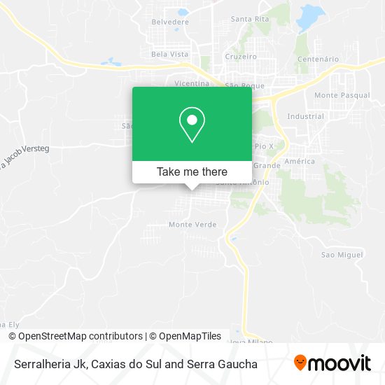 Serralheria Jk map