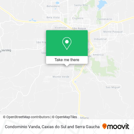 Condominio Vanda map
