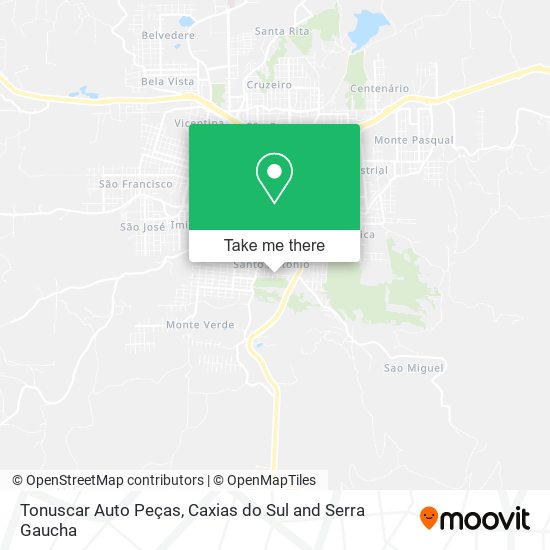 Tonuscar Auto Peças map