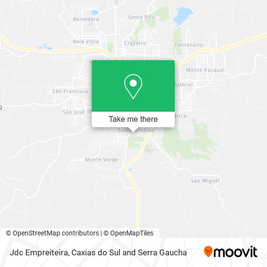 Jdc Empreiteira map