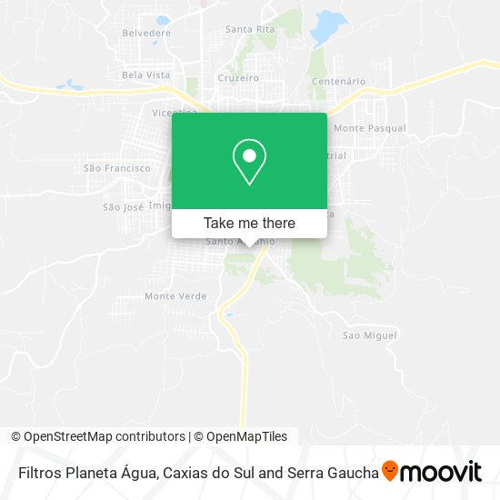 Filtros Planeta Água map