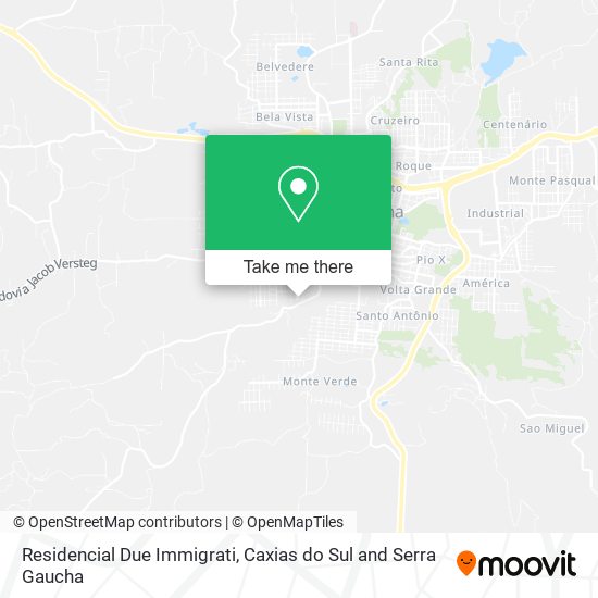 Residencial Due Immigrati map