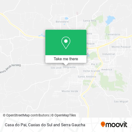 Casa do Pai map