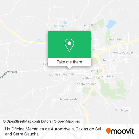 Hs Oficina Mecânica de Automóveis map