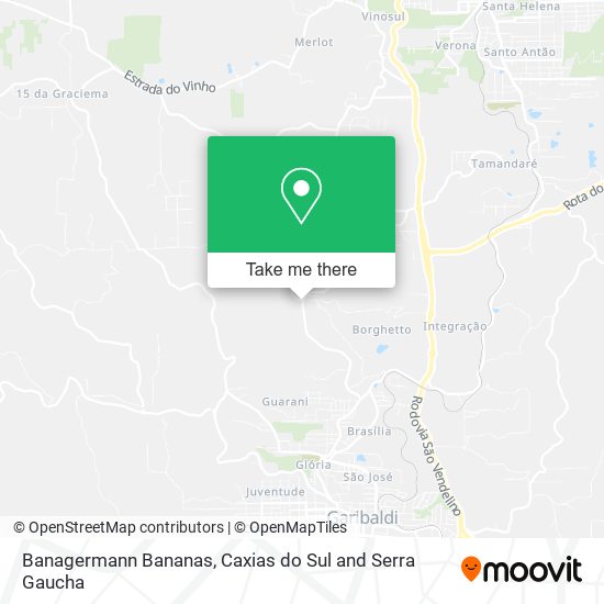 Banagermann Bananas map