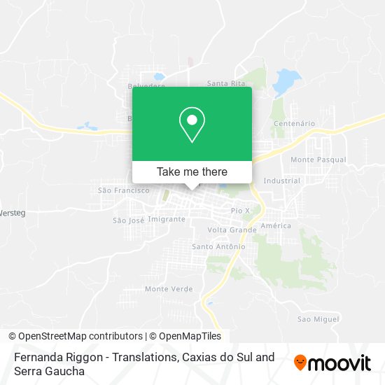 Fernanda Riggon - Translations map