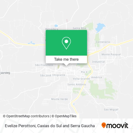 Evelize Perottoni map