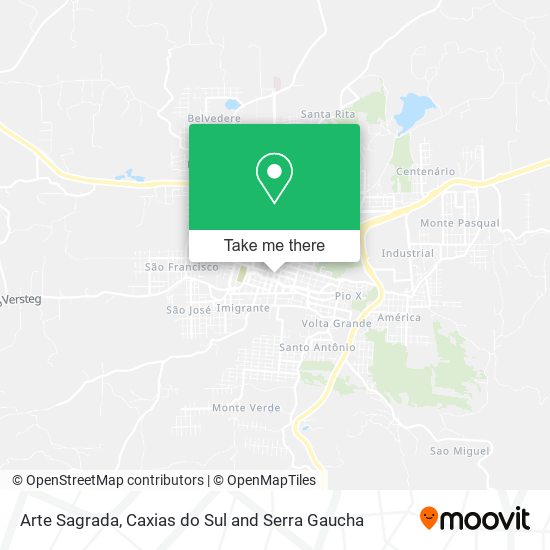 Arte Sagrada map