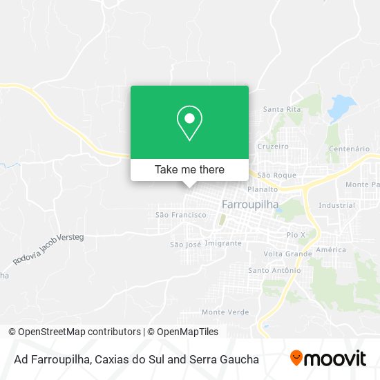 Ad Farroupilha map