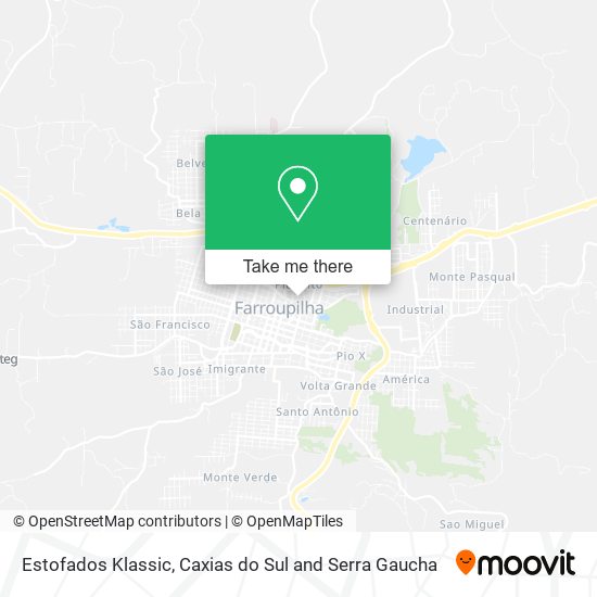 Estofados Klassic map