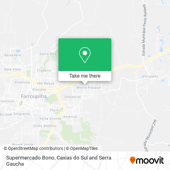 Supermercado Bono map