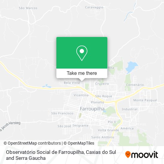Observatório Social de Farroupilha map