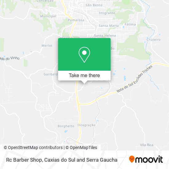 Rc Barber Shop map