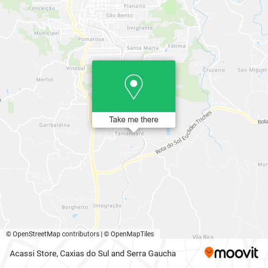 Acassi Store map