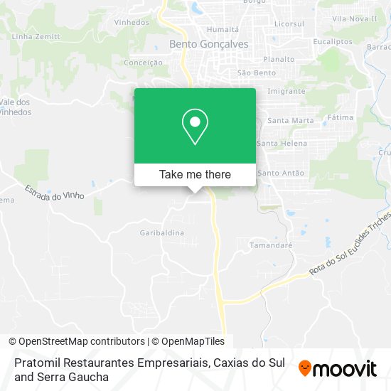 Pratomil Restaurantes Empresariais map