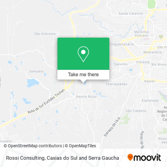 Rossi Consulting map