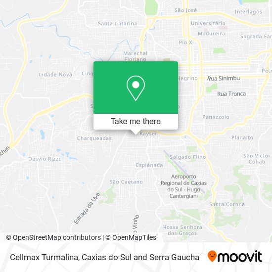 Cellmax Turmalina map