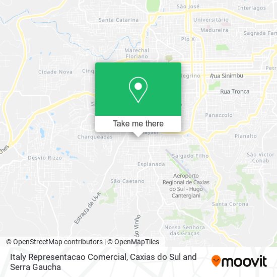 Italy Representacao Comercial map